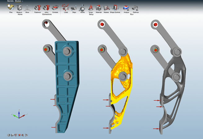 Altair Inspire 拓扑优化